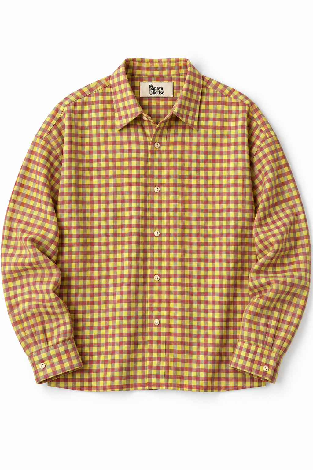 Lemon Berry Check Shirt