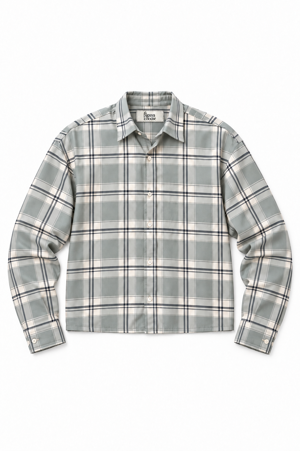 Sage Check Shirt