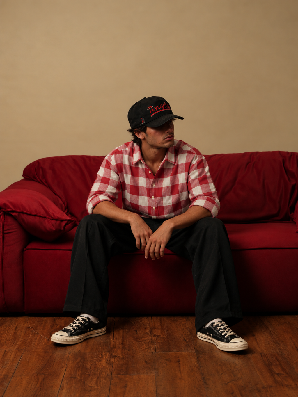 Cherry Picnic Check Shirt