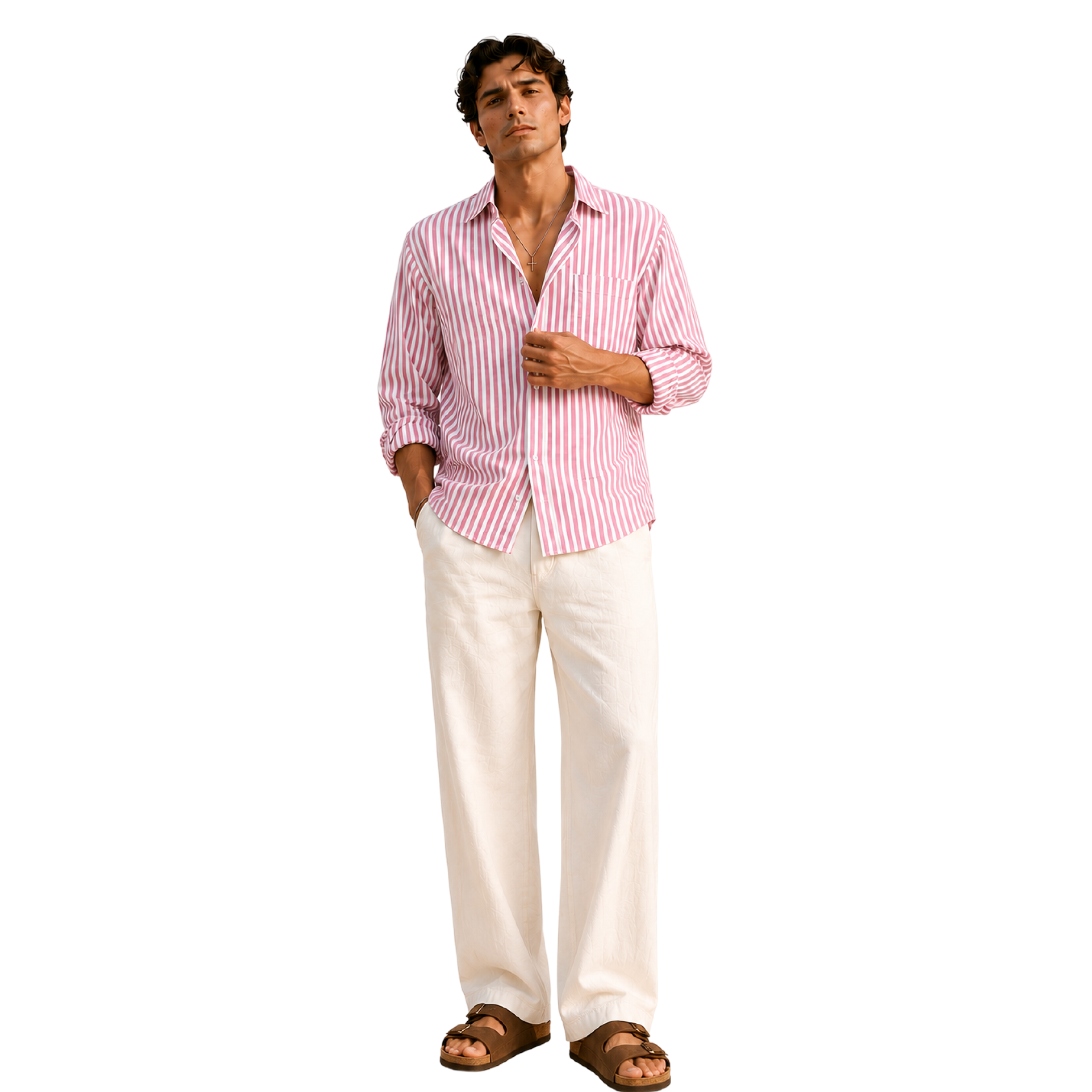 Pink Stripes Shirt | Signature Stripes
