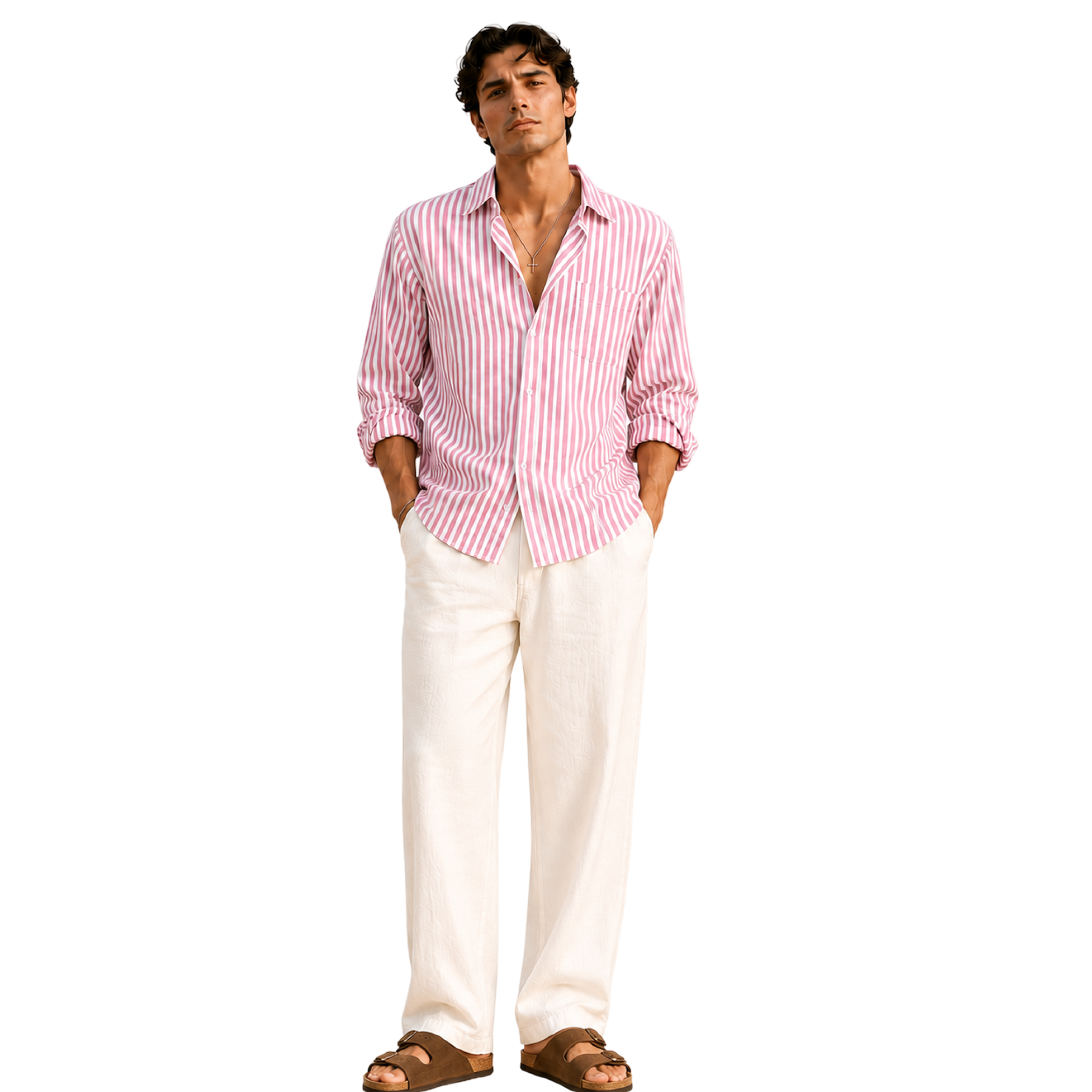 Pink Stripes Shirt | Signature Stripes
