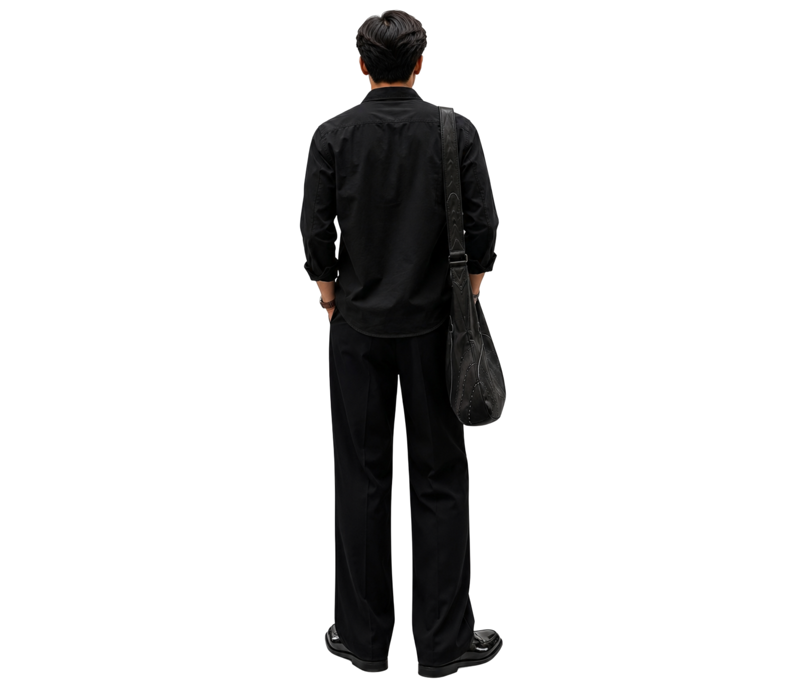 Natsu Charcoal Black Pant | Kyoto Edition