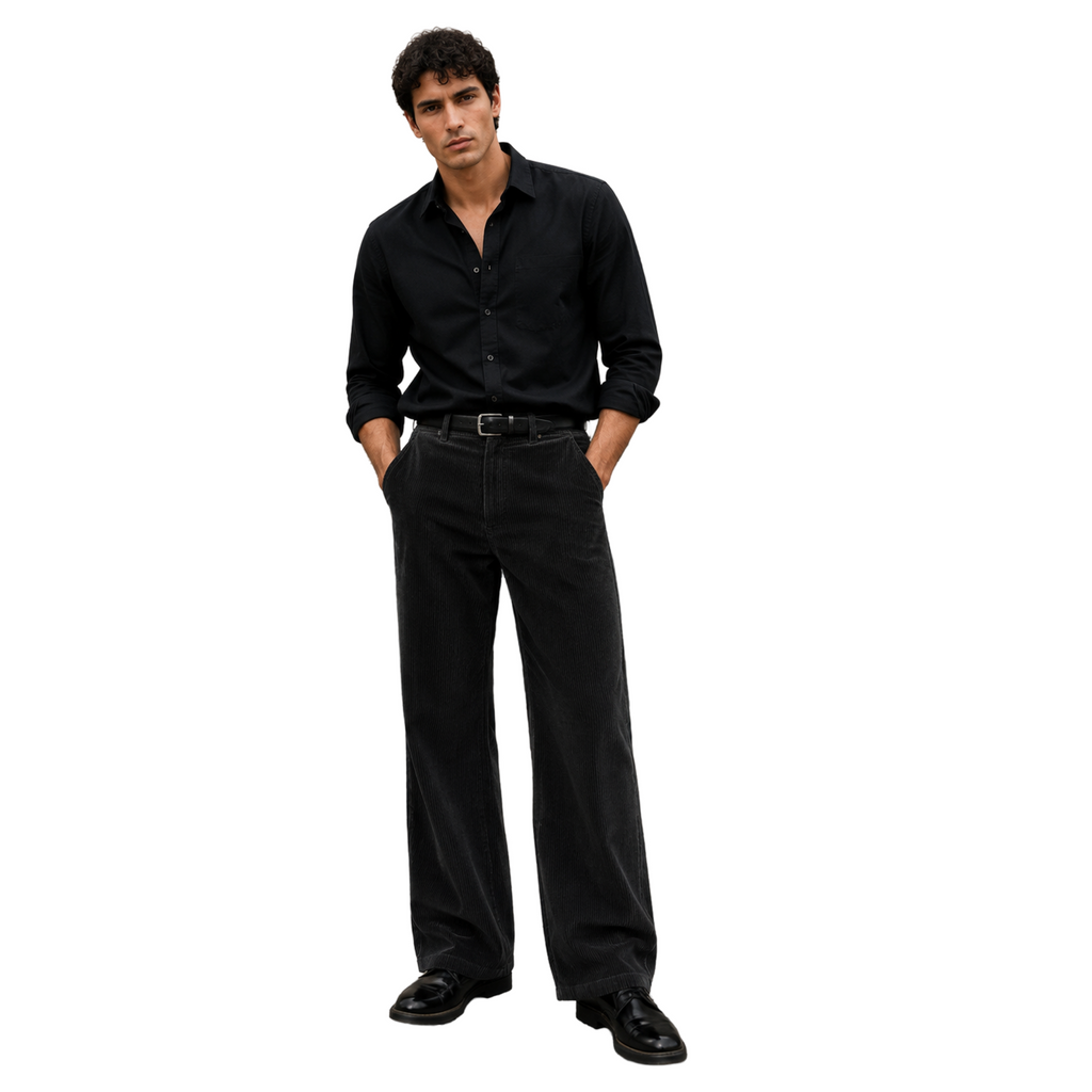 Black Pant | Corduroy