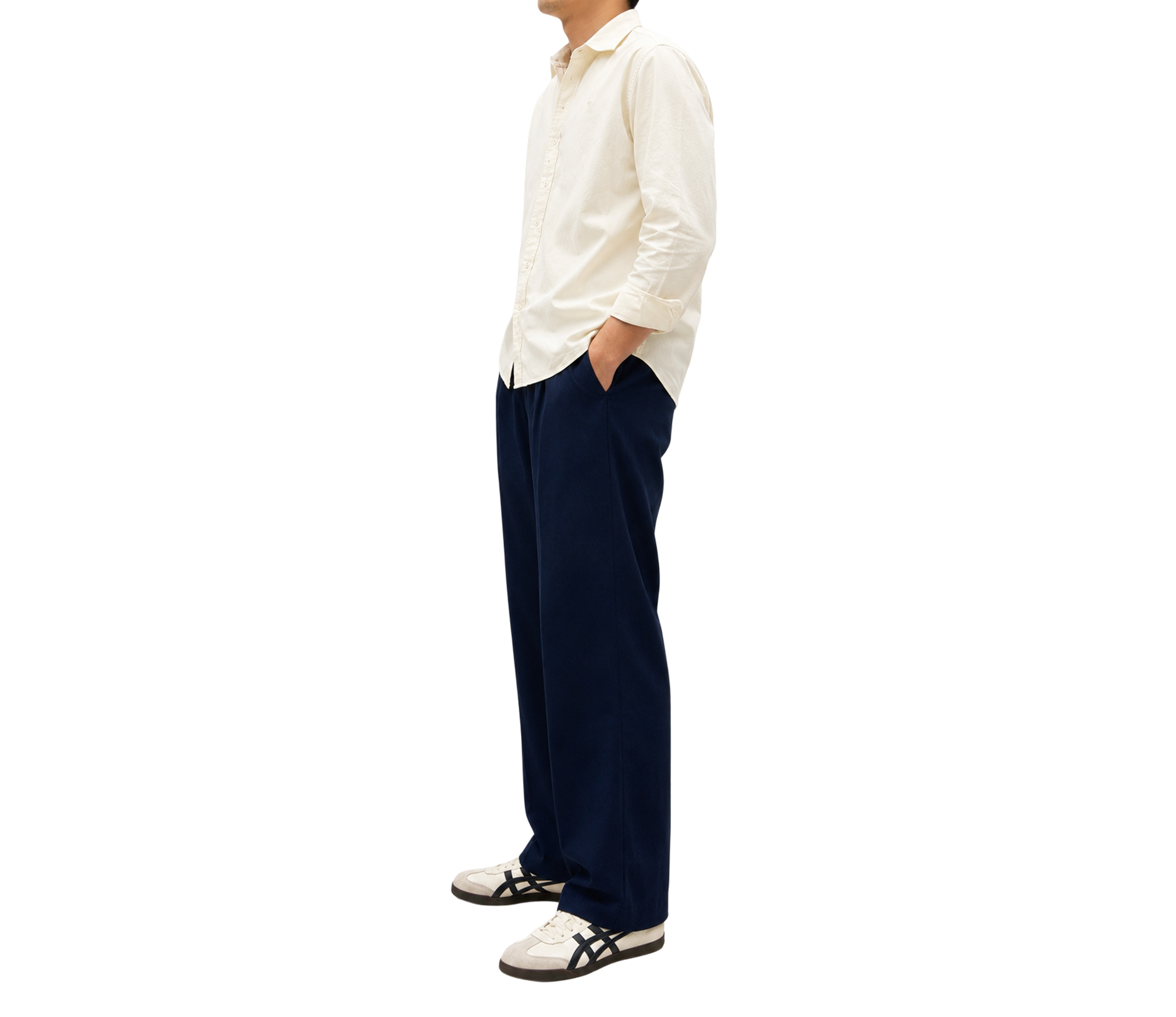 Natsu Navy Blue Pant | Kyoto Edition