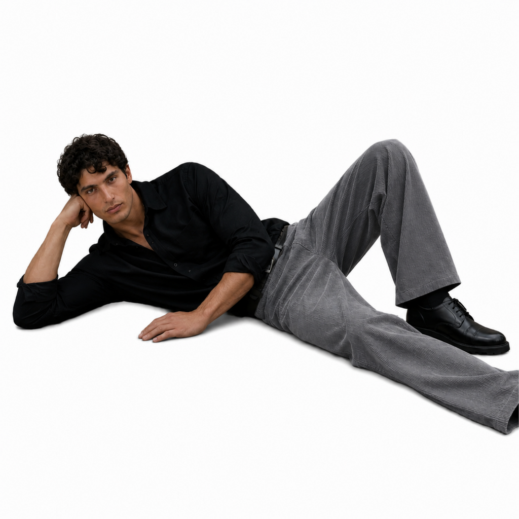 Grey Pant | Corduroy