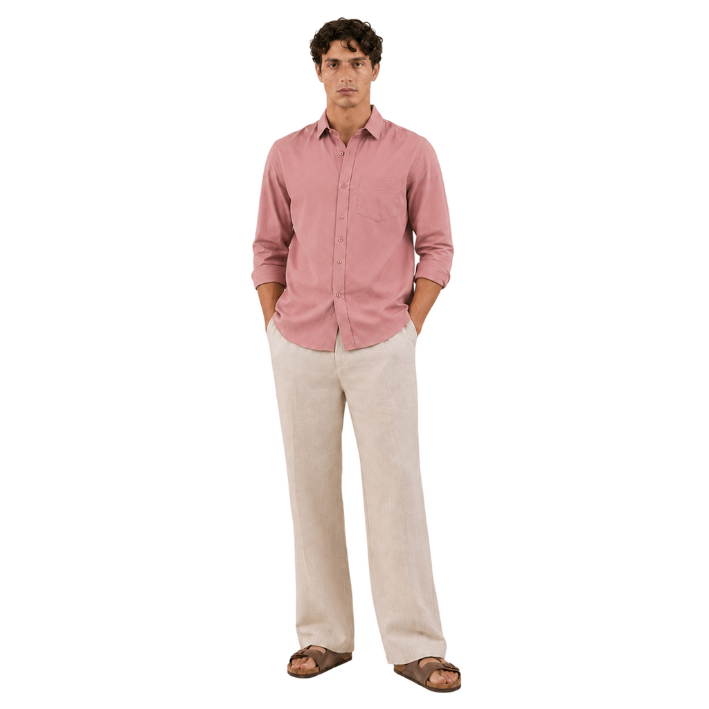 Natsu Dusty Rose Shirt | Kyoto Edition
