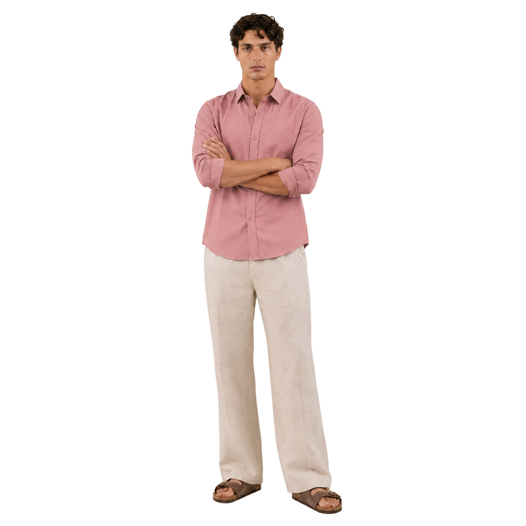 Natsu Dusty Rose Shirt | Kyoto Edition