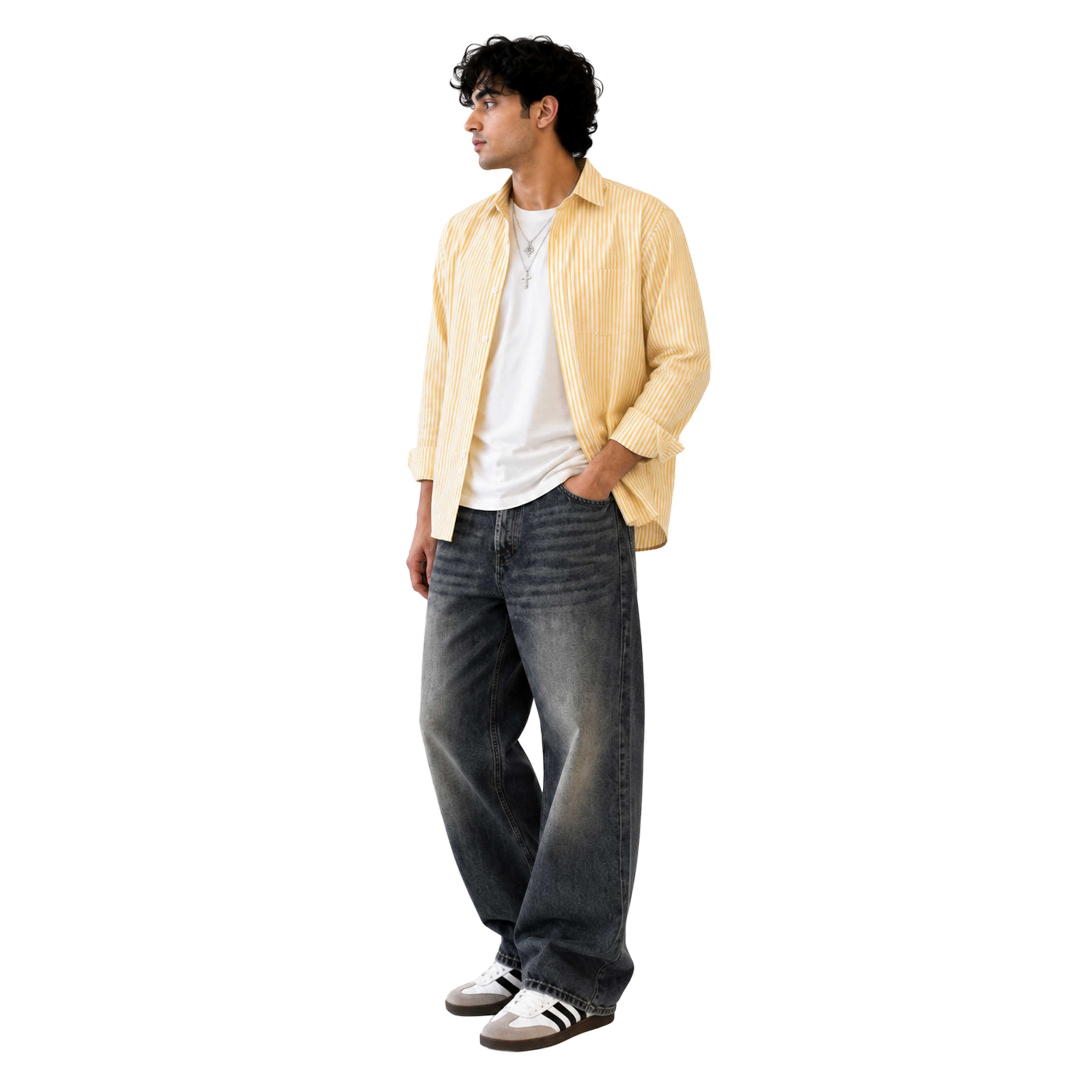 Yellow Stripes Shirt | Signature Stripes